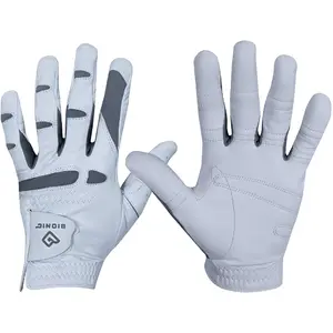 Bionic Men's Cadet Left Hand Performance Grip Pro Golf Glove - White
