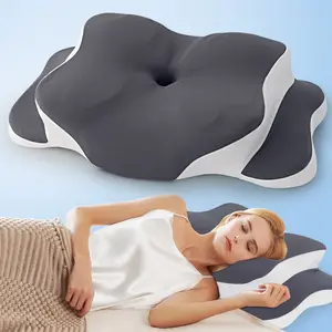 Ergonomic Cervical Pillow for Neck & Shoulder Pain Relief, Memory Foam Design with Washable Cover, Cooling Comfort for All Sleepers