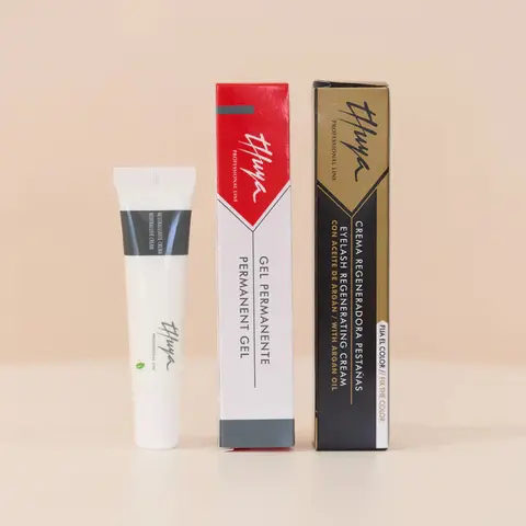 Thuya Eyebrow Lamination Kit - Cosmetic Brow Treatment Set for Eyebrow Makeup Products, Includes Tint, Cream, Gel, Hydrating Argan Oil, Long-Lasting 4-6W Lift Effect