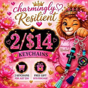Live Claim Listing 2 keychains $14