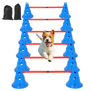 Complete Dog Speed Obstacle Course Training Kit – All-in-One Indoor & Outdoor Pet Agility Equipment