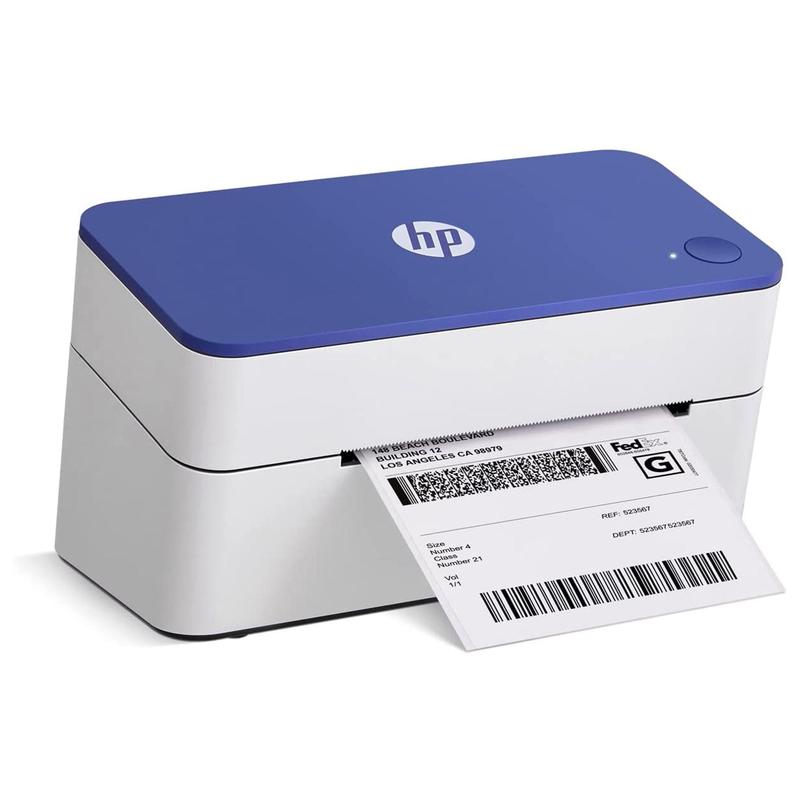 HP Thermal Label Printer, 4x6 Compact Label Printer 203 DPI