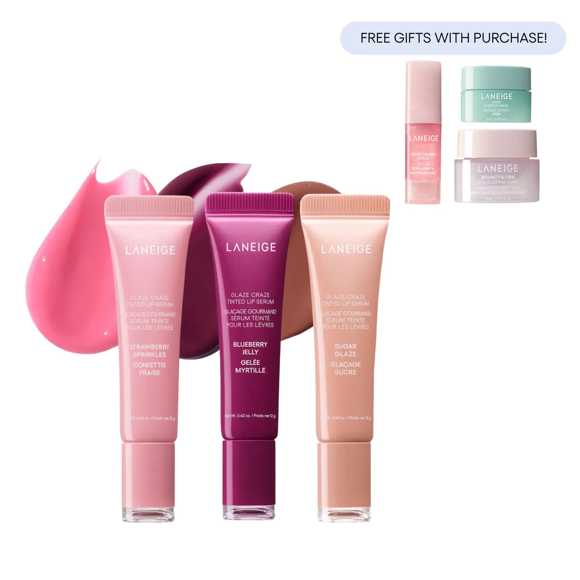 Strawberry Sprinkles, Blueberry Jelly, Sugar Glaze