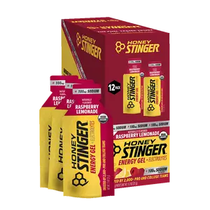 Raspberry Lemonade Electrolyte Energy Gel Box of 12