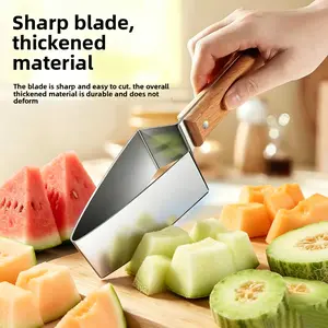 Stainless Steel Watermelon Slicer, Multi-functional Fruit Slicer, Fruit Divider, Watermelon Cutting Tool