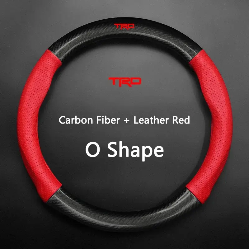 Car Steering Wheel Anti-Slip Cover, Compatible with Trd Corolla, Yaris, Aygo, Prius, Chr, Camry, Auris, Avensis, Land Rover Models