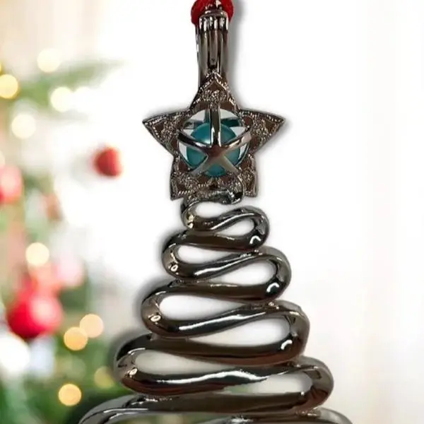 DIY Pearl Christmas tree ornament christmas ornaments christmas present unique holiday