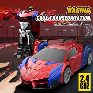 Multi-Functional Transforming Car Toy: Racing Mode & Robot Mode, Perfect Gift for Kids Ages 3-8