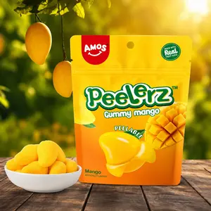 Amos Peelerz Mango Gummy Candy 6oz Bags | 3, 6, 12 Pack Bulk|Viral TikTok Snack
