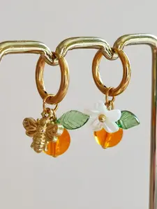 New Cute Fashion Sweet Little Bee Shape Earrings, Adorable Ear Studs, Trendy Jewelry for Women, Perfect Ideal Gift Idea