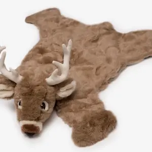 White Tail Deer Kids Animal Rug