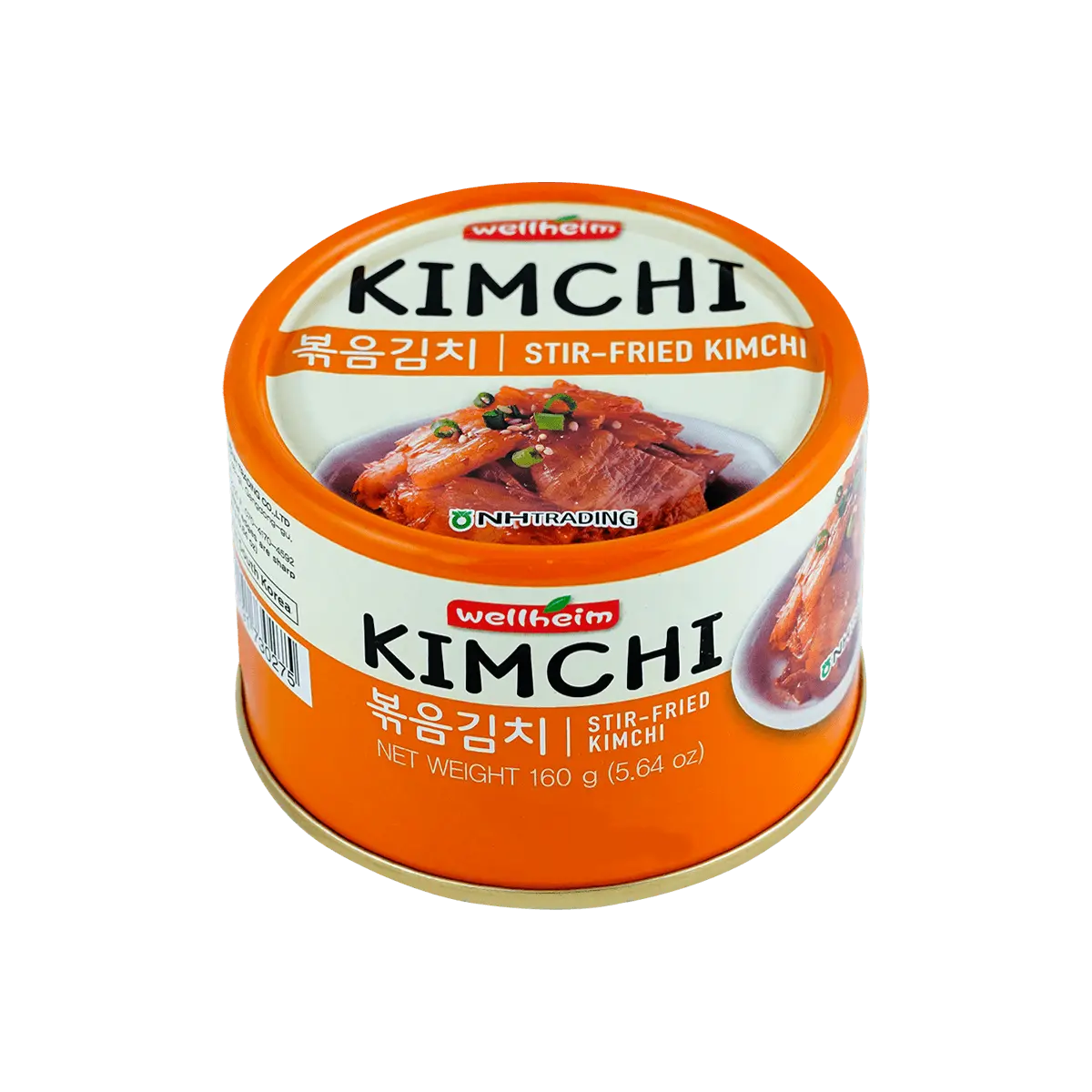 NONGHYUP Korean Stir-Fried Kimchi 160g - Ready-to-Eat Spicy Fermented Cabbage Can NONGHYUP Korean Stir-Fried Kimchi 160g - Ready-to-Eat Spicy Fermented Cabbage Can