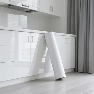 Self-Adhesive Matte Color Wall Sticker Roll, Removable Contact Paper for Living Room Kitchen Bedroom Dorm Decor, Furniture Renovation