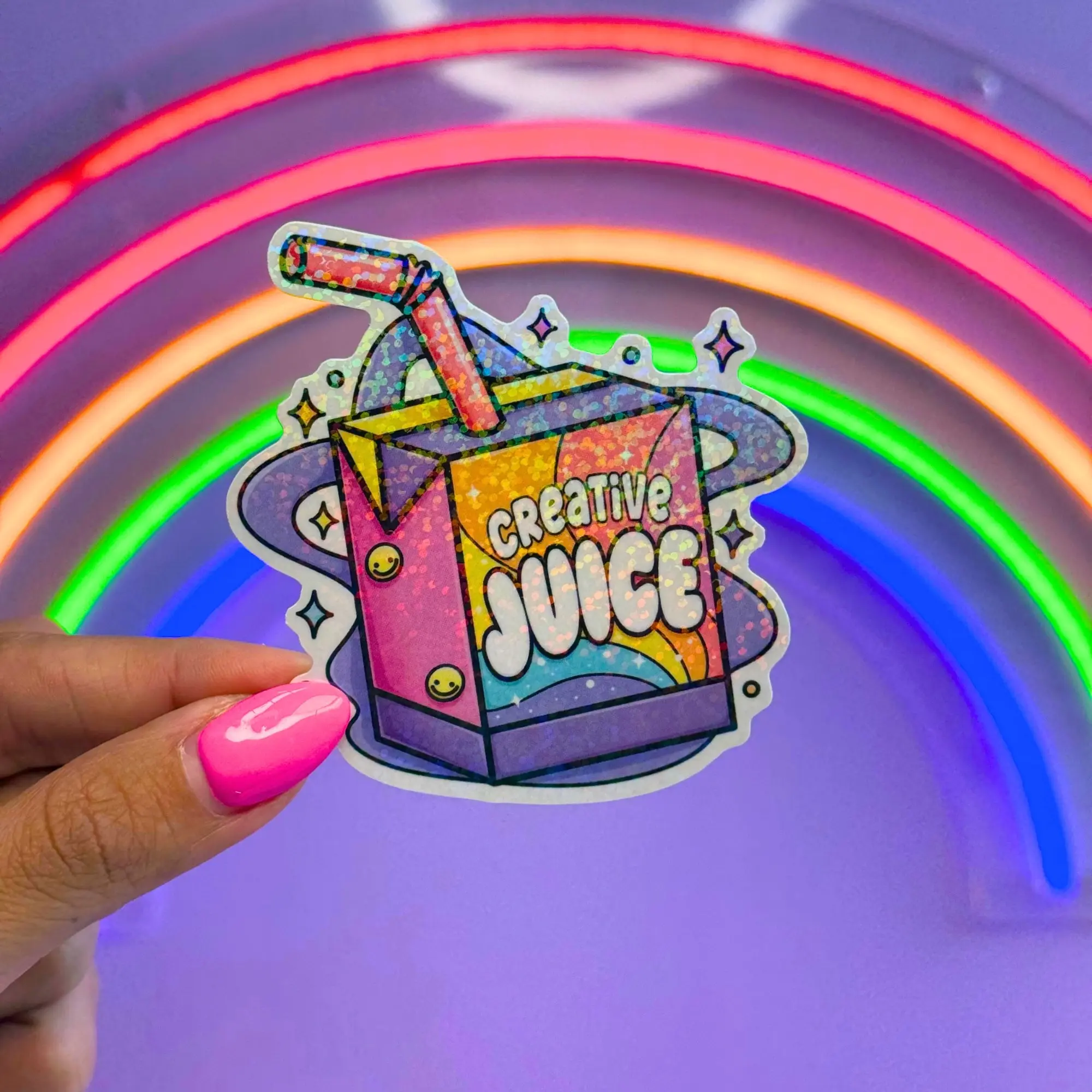 Creative Juice Sticker