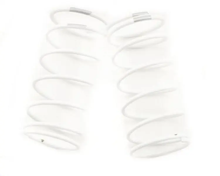 Traxxas Rear Shock Springs (Silver - GTR 1.2) (2)