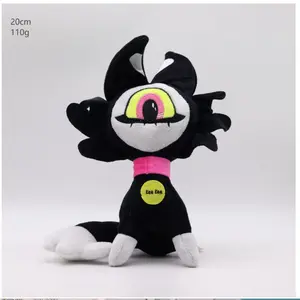 Anime Hazbine Moxxie Knolastname Plushie Stuffed Toys Hotel KeeKee Demon Cat Plush Doll Decoration Pillow Birthday Gifts