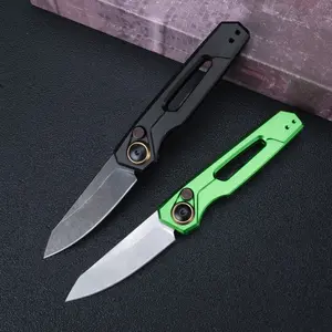 7550 Outdoor Folding Knife, Pure Aluminum Handle, CPM154 High Hardness Steel, EDC Outdoor Camping, Driving, Fishing Tool, Best Gift
