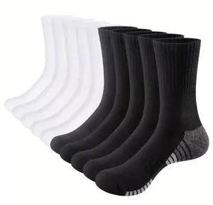 20 pieces of  UNISEX Comfy Socks - Available in Black and White Colors for Men and Women - Comfortable Fit for Everyday Wear - Man, Menswear Cotton Soft Aesthetics Breathable Dress Mesh Minimalist Fashion Classic Athletic