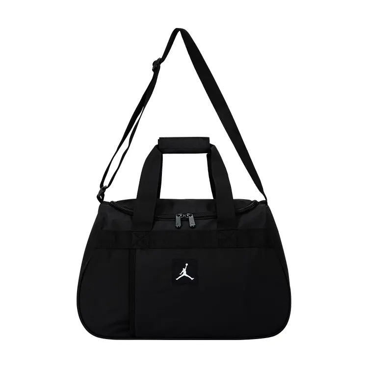 Jordan Polyester Monogram Travel Duffel Bag, Medium Size, Large Capacity with Zipper Closure, High-Quality Monogram Duffle for Men