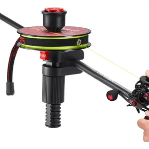 Speed E Fishing Line Spooler, Fishing Reel Spooler Fits Rods, Line Winder for Spinning, Baitcaster and Spincast Reel