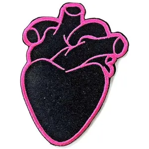 Yungblud Heart Woven Patch 3" Iron-on