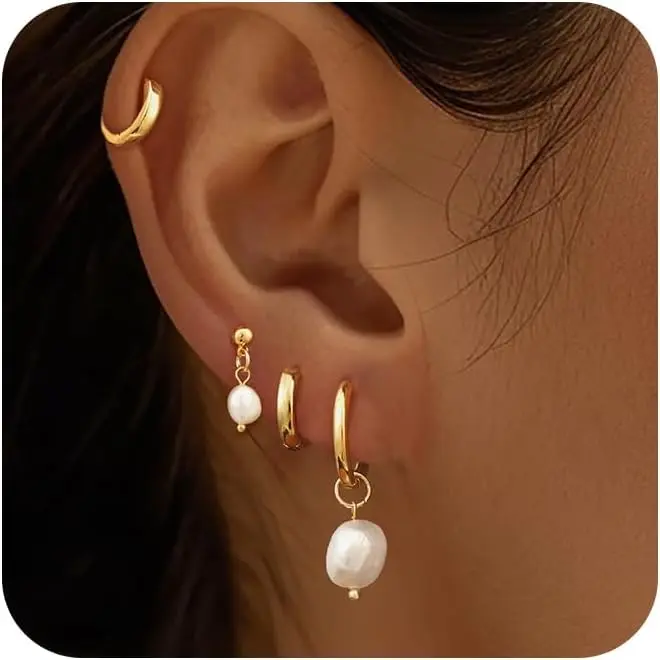4 earring set