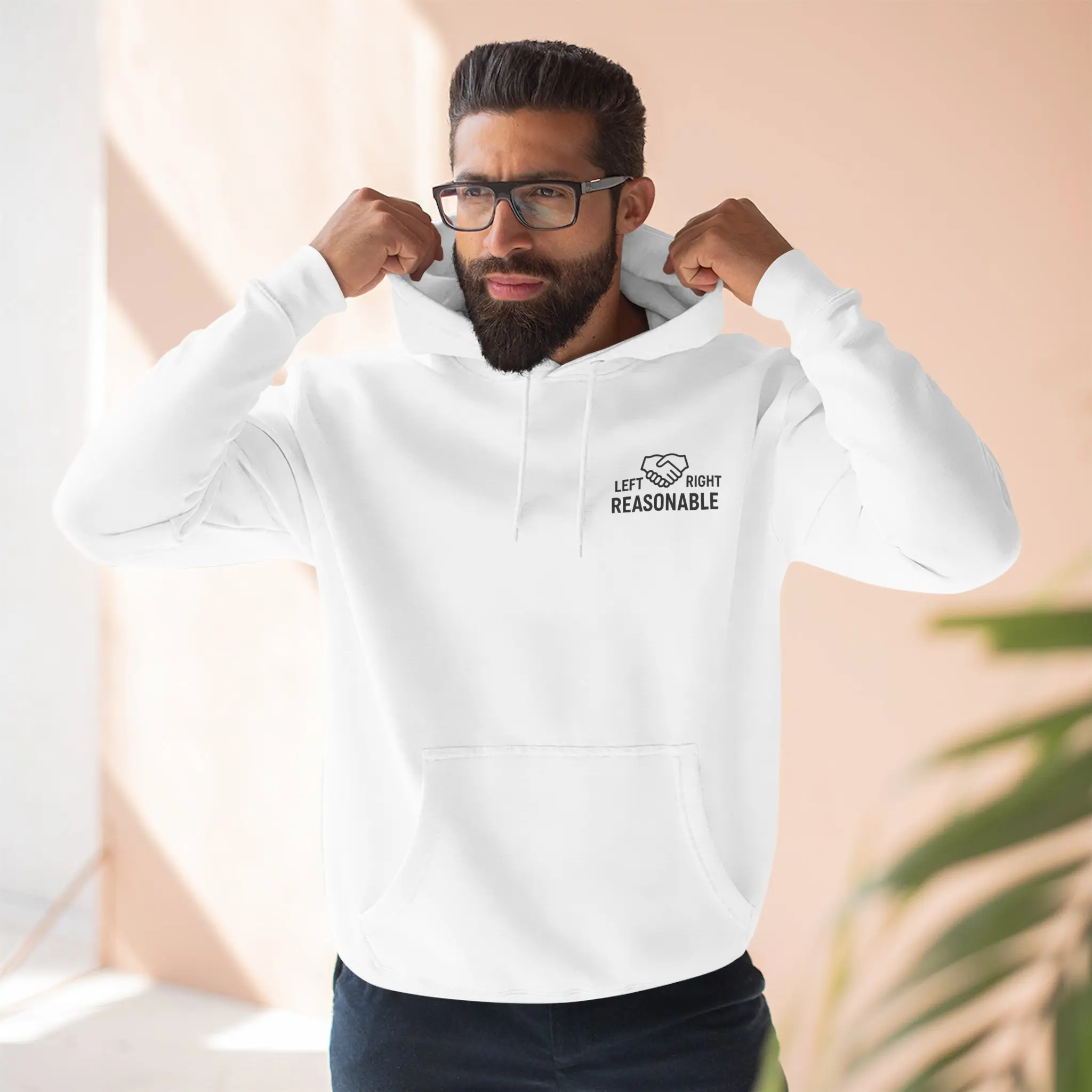 Left Right Reasonable Hoodie