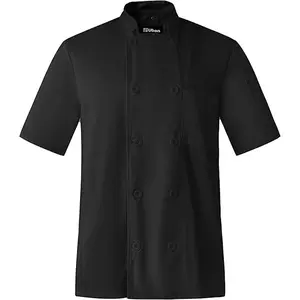 Men's Chef Coat Jacket with Side Vents