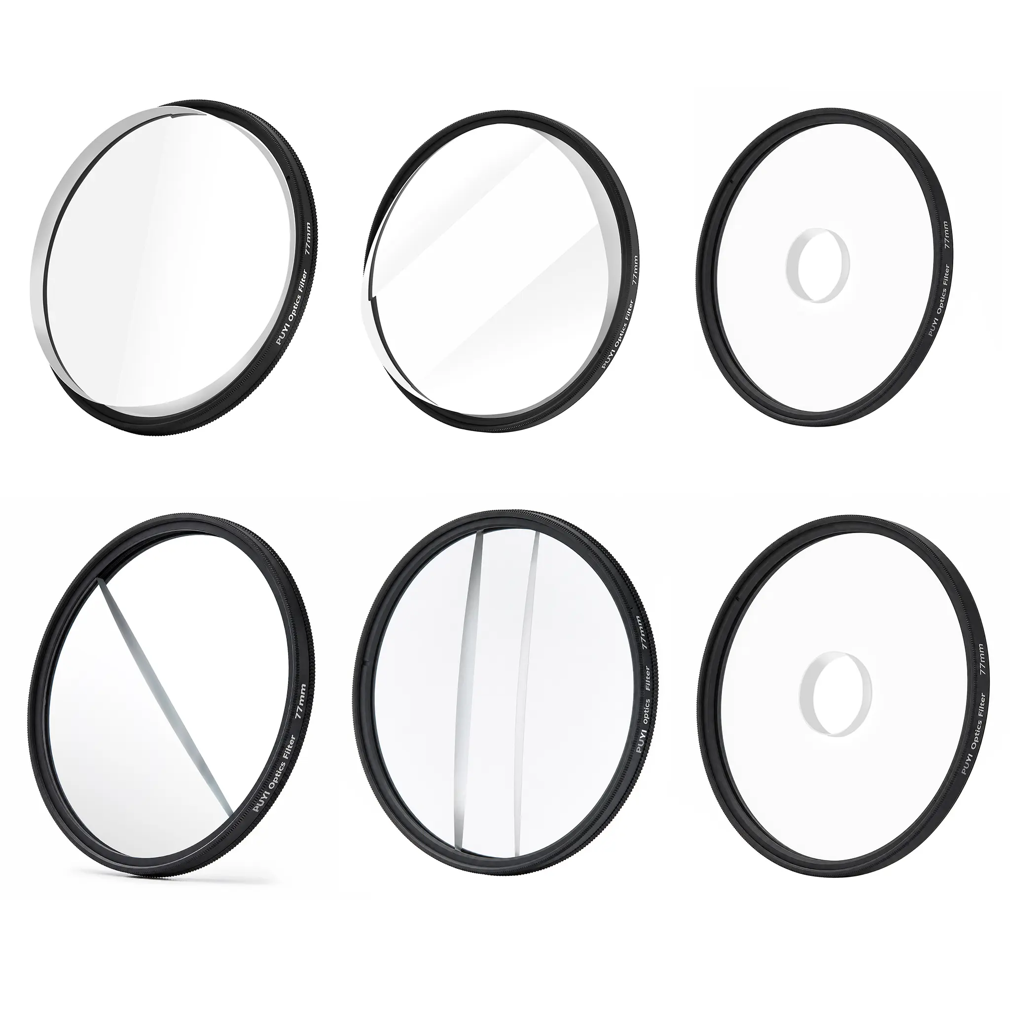 【Special Effects】 Prism Lens FX 82/77mm Filter Kaleidoscope, Split Diopter, Vortex Halo, Multi-Image, Center Blur,Diopter Lens Filter for Creative Portrait Video Photography