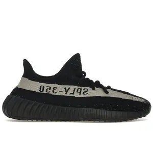 adidas Men's Yeezy Boost 350 V2 Core Black White, from StockX
