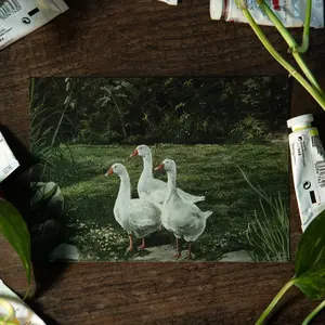 "Three Geese #2" Art Print