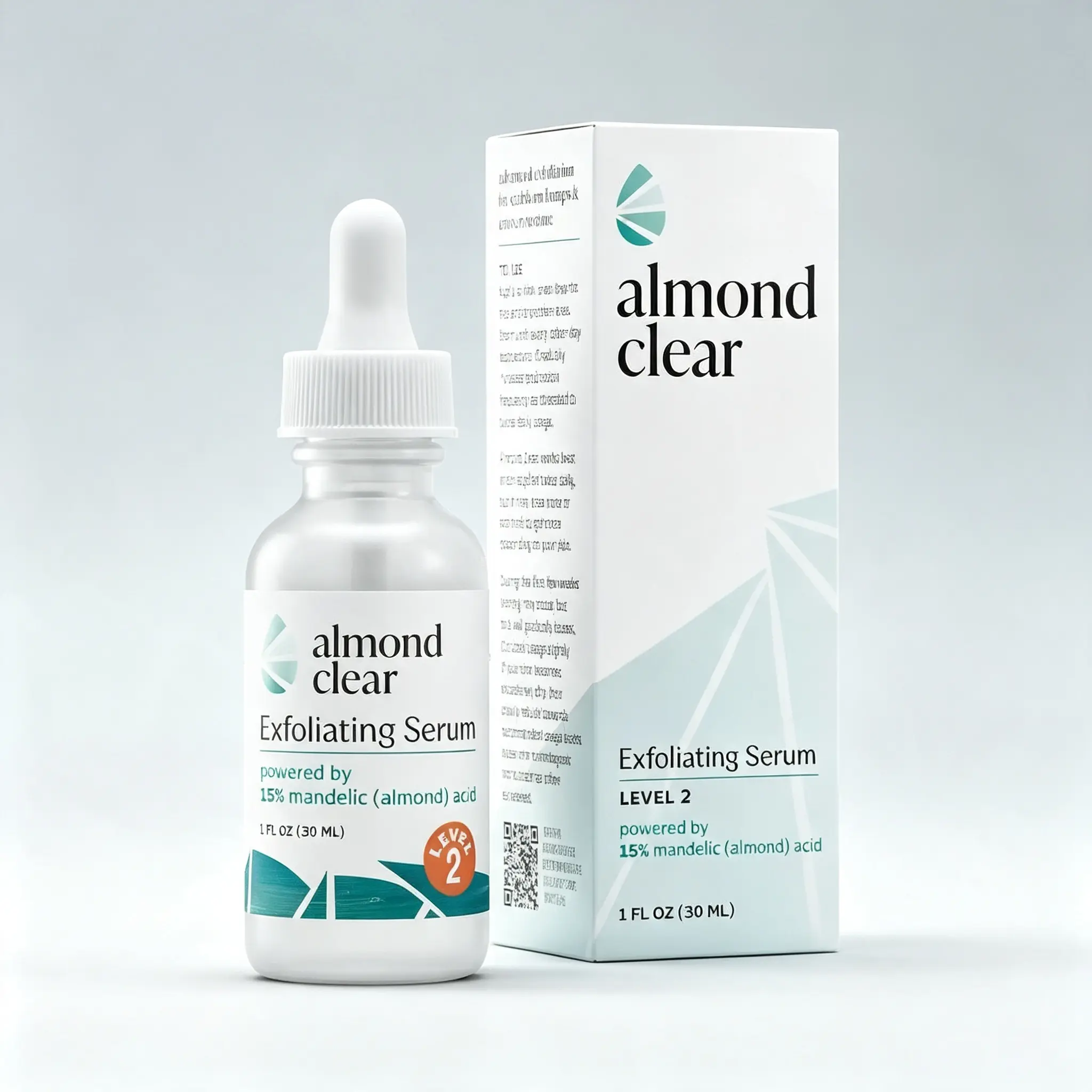 Level 2 Mandelic Acid Serum, Body Acne & Folliculitis Treatment, Clears Fungal Acne, Butt Breakouts, Ingrown Hairs & Post-Blemish Hyperpigmentation, Gentle for Sensitive Skin