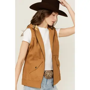 Final Sale ✨LAST ONE Heidi Tan Canvas Women's Vest