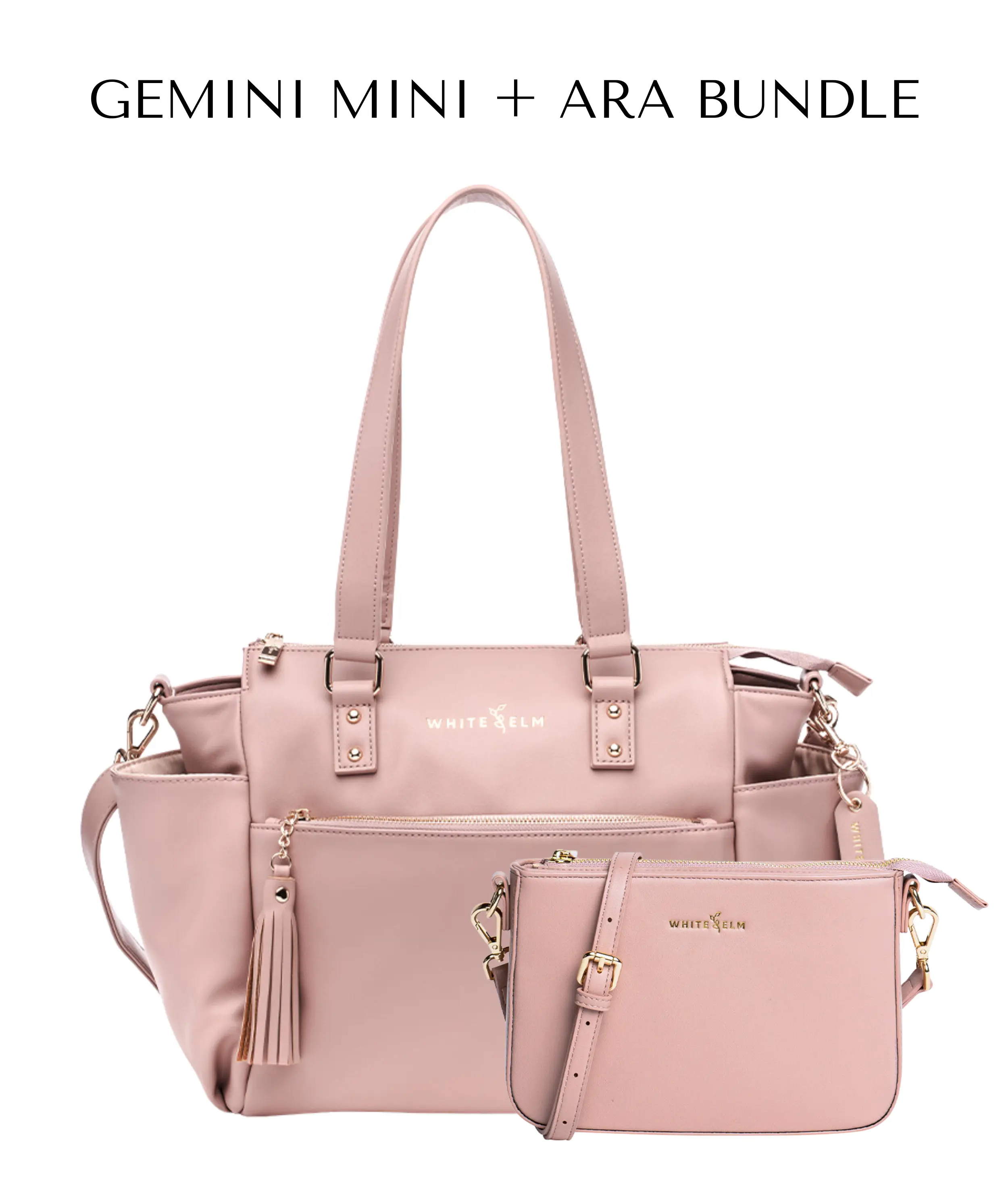 GEMINI MINI + MATCHING ARA CROSSBODY CLUTCH