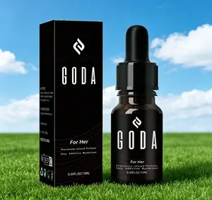 GODA Pheromone Perfume for Women 15ml, Long Lasting Jasmine Rose Floral Scent, Sweet Spicy Aroma Vegan Travel Perfume Oil