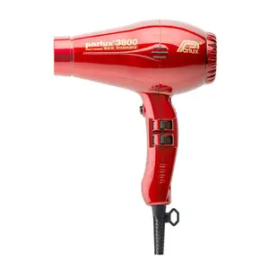 Parlux 3800 Ionic & Ceramic Eco Friendly Dryer ( Black, Red)