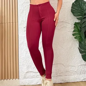 Leggins África Faja Integrado High-Waist Stretchy Comfortable Women's Leggings