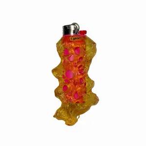 EURODOES Lighter Holder Art/Fashion Accesory (Topaz Yellow)