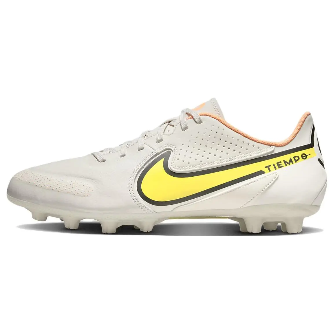 Men's Nike Tiempo Legend 9 Academy HG Firm Ground Football Shoes - House White Official Casual Trainers (Maison Mihara)