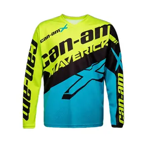 Racing Team shirts Motocross Jersey mtb enduro offroad shirt downhill sportswear dirt bike jersey mountain bike sportswear motorcycle shirts