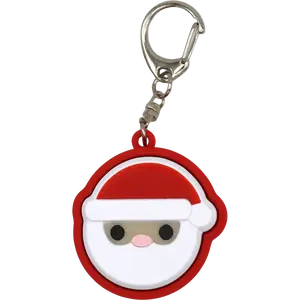 Santa Claus Clicker: Christmas keychain accessory, stress relief, cute must have stocking stuffer