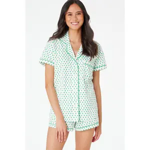Hearts Polo Pajamas