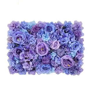 Various Colors Available Artificial Flower Wall Simulation Plant Wall 60*40cm, Suitable for Bedroom Living Room Wall Decoration, Indoor Outdoor Wedding Background Wall Decoration, Reusable
