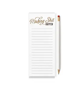 Making Shit Happen Skinny Notepad