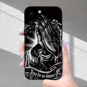 Phone Case - A Phone Case Featuring a Double Hands Clasped Design with a Premium End. This New -Selling Case Offers Full Lens Protection And Is ShSuitable for a variety of iPhone models, from Iphone 17 series to Iphone 11 series, and Iphone x series