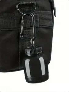 Protein Powder Bottle, Outdoor Hiking Fitness Portable Water Bottle, Keychain Attached, Mini Portable, Sports Travel, Small Cup, Fitness Funnel