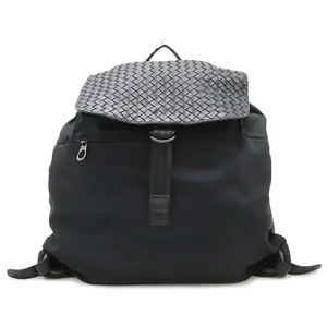 Pre-owned Bottega Veneta Nylon Tote Bags Intrecciato Leather Backpack
