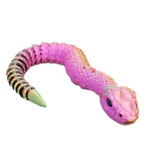 Articulated Snake Fidget for Stress Relief