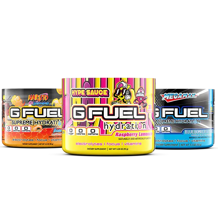 G FUEL Sugar-Free Hydration Formula Powdered Drink Mix