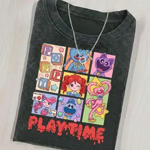 Youth & Adult The Prototype Poppy Playtime Sweatshirt, the First Creation Horror Game Tee, Huggy Wuggy Poppy Playtime Merch